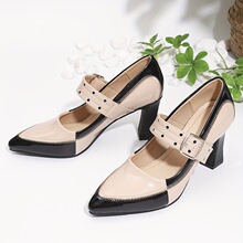 V 75589 Pointed Toe Buckle Heels ���^��߸�Ь �羳�W��