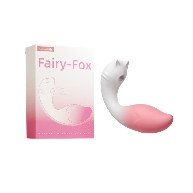 GALAKU Jia Le Valley Elf pequeño zorro AI varilla de vibración rosa blanco graduado chupa femenina saltar huevo artículos sexuales