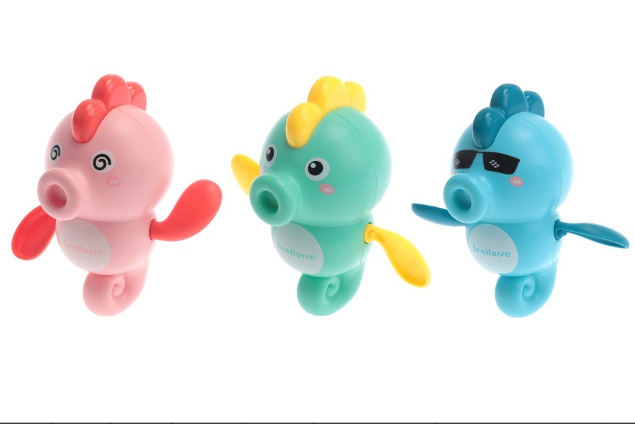 감긴 해마 색상 무작위