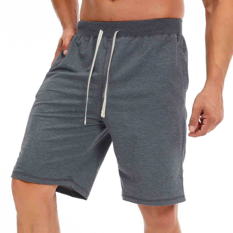 Men's Solid Color Sports Loose Men's Bottoms display picture 26