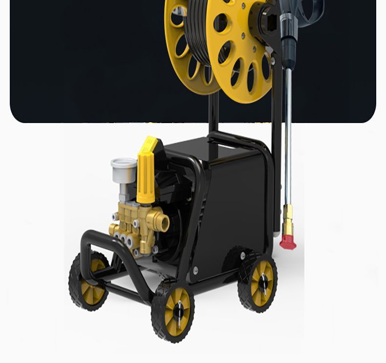 Guide Car High-Pressure Water Gun for Home Use, High-Power 220V Car Washing Gun, Portable Cleaning Machine