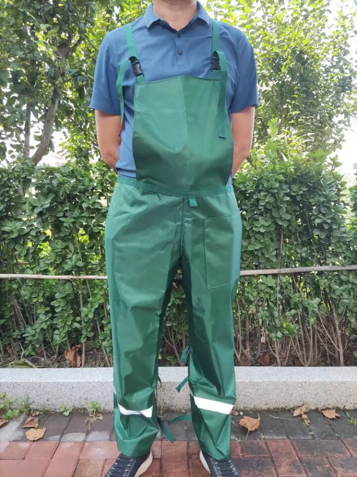 Desbrozadora, corbata de césped, chaleco antipolvo, corte, pantalones antisuelo, operación de deshierbe, pantalones antipolvo de una pieza, protección agrícola y forestal