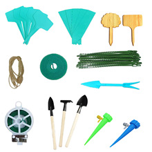 椰棕棒苔藓棒配件多种配件自由搭配麻绳绿扎带盆栽木标签铁扎