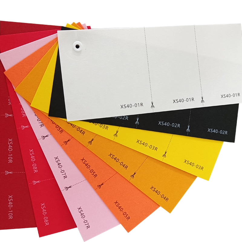 柔软的水洗牛皮纸材料220克纸质感防水环保耐撕面料0.4mm牛仔标签