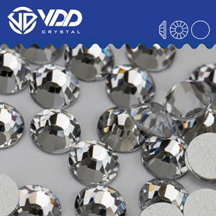 VDD 001 Crystal White Flat Diamond High Quality Glass Crystal Nail Art Diamond DIY Rhinestone Jewelry