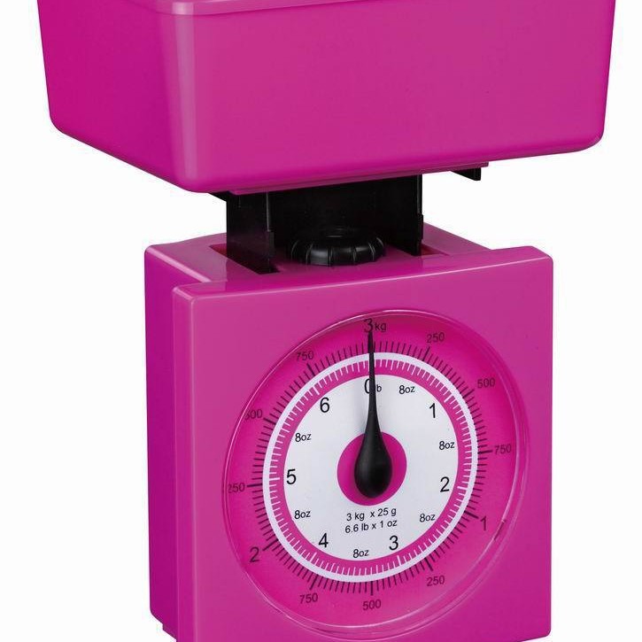 机械厨房秤 家用ABS塑料称重秤 小型台式 烘焙厨房秤290A