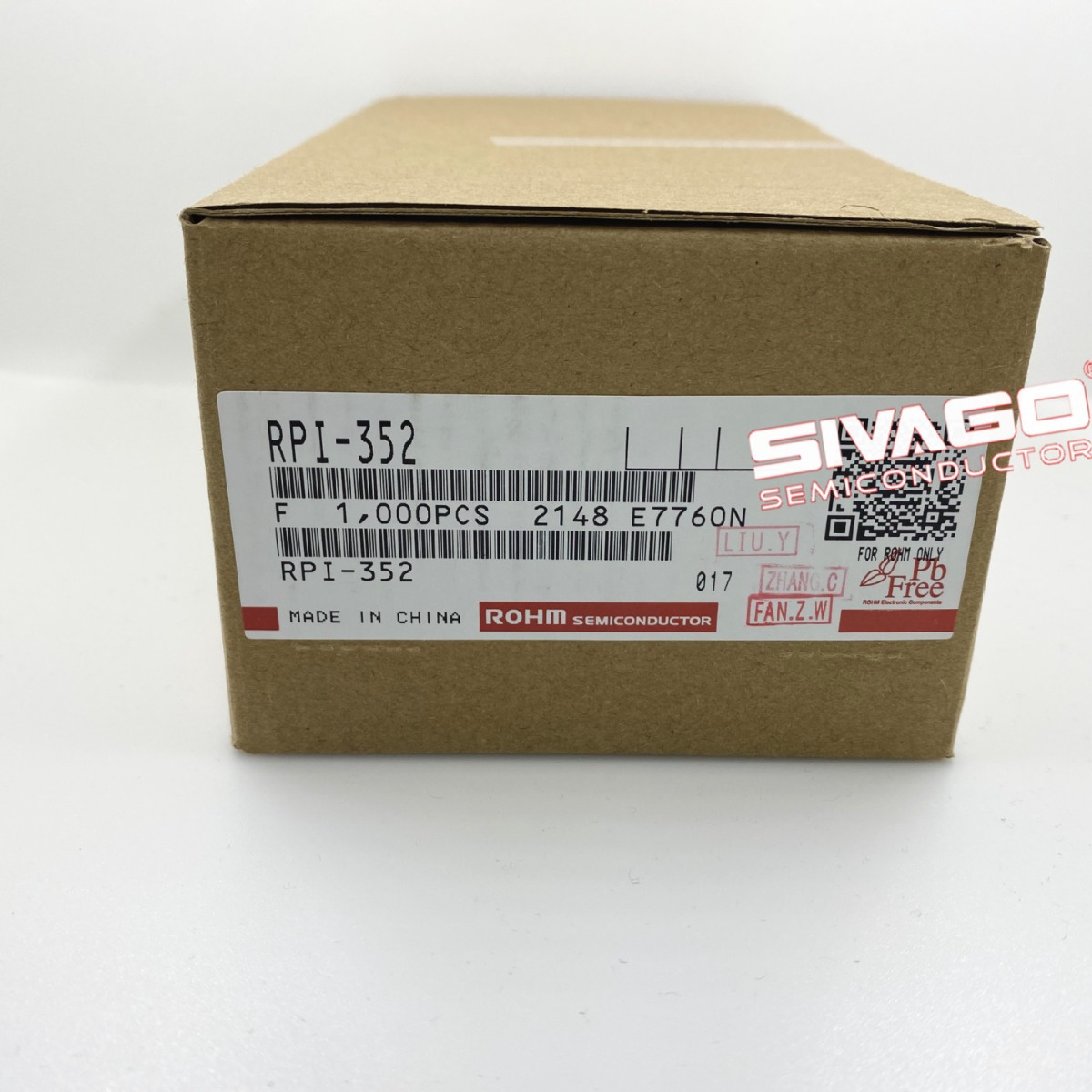 RPI-352 原装罗姆光电开关超小型光耦槽型传感器对射式开关 DIP4