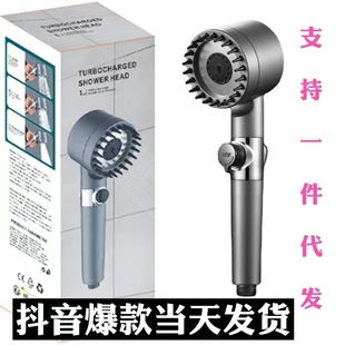 Dyson-Style Powerful Pressurized Hair Dryer Handheld Showerhead with Negative Ion Filter Spray, Popular Showerhead Hand Spray