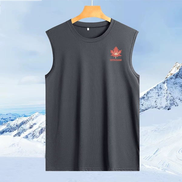Maple leaf deep gray