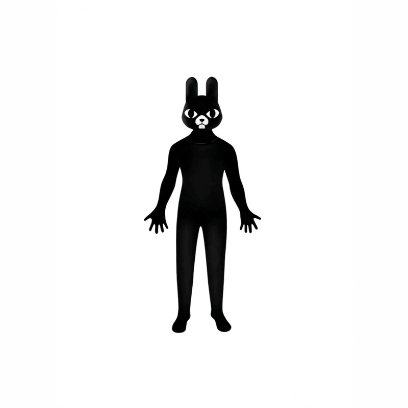 Animal Hospital Cosplay Costume Deer Doctor Rabbit Nurse Children's and Adult One-Piece Bodysuit Halloween Performance Outfit