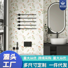 トイレの台所の壁紙はフランスのツバメの浴室の防水防湿トイレのシール専用のタイルの壁紙を貼り付けます。
