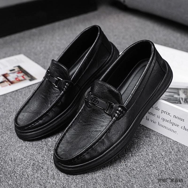 Страхование труда мужская обувь летняя деловая повседневная кожаная обувь мужская педаль
