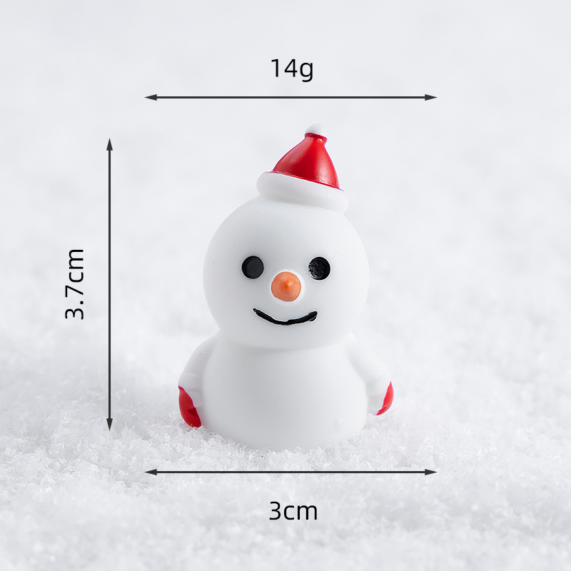 빨간 모자 눈사람