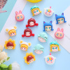 Cartoon spirit head portrait series diy resin Jewelry Gadgets Cream gel Mobile phone shell parts