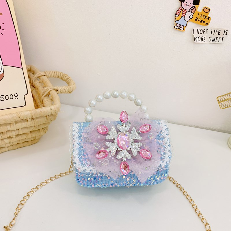 Otoño y invierno coreano arco camellia bolsas de niños de encaje de mano perlas bolsas mochilas para niñas de jardín de infantes