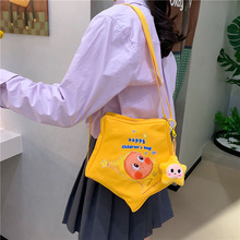 新款卡通斜挎包女可爱星星狐狸兔子造型包学生迷你手机包ins风