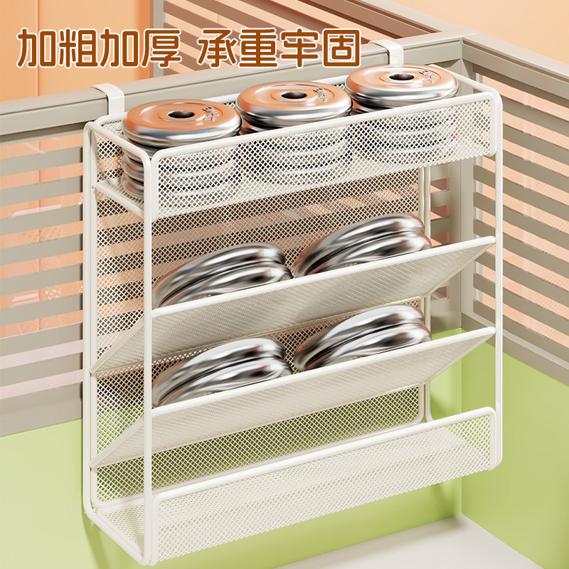 Organizador de Archivos de Pared A4 de Metal Multifuncional para Oficina image 4