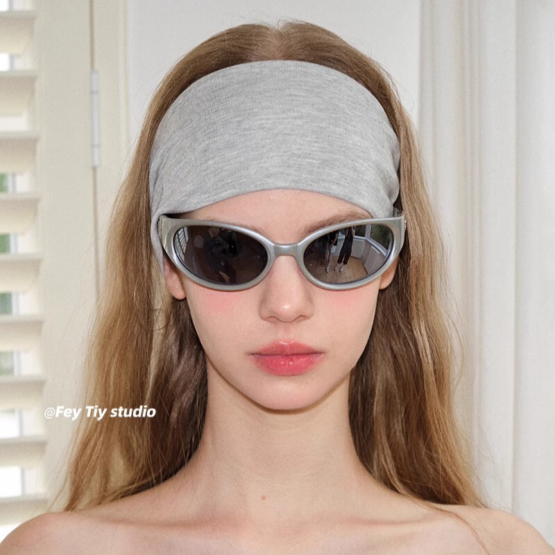 Feytiy Delicate Naked Feeling Wide Version Fashionable Sports Style Headband Bella Headscarf Women's Headband Sweat-Absorbent Breathable Pure Color Feytiy Delicate Naked Feeling Wide Version Fashionable Sports Style Headband Bella Headscarf Women's Headband Sweat-Absorbent Breathable Pure Color