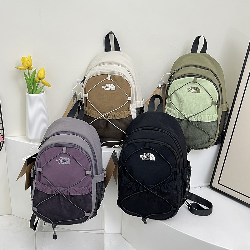 2026 New Foreign Trade Style Backpack Korean Fashion Trendy Casual Backpack Versatile Crossbody Bag Student School Bag