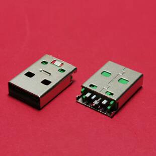 USB2.0 5pin(4+1) AM���^ ֱ��ʽ��� �A��Gɫ�zо�����USB