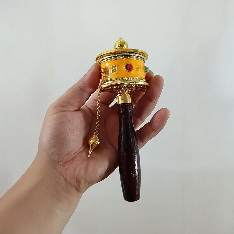 国潮转经筒摆件手摇转经筒工艺品旅游景区纪念品批发民族风中式|undefined