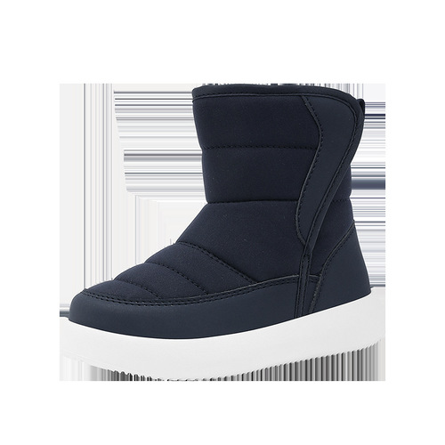 Children's Thick-Soled Cotton Shoes Winter Warm Lightweight Snow Boots with Fleece Waterproof Baby Shoes Best Selling Versatile Cotton Boots