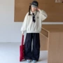 新款春秋长袖翻领卫衣