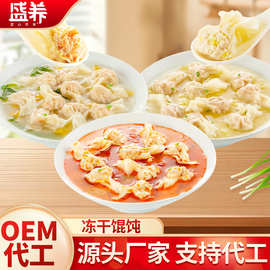 冻干馄饨速食早餐冲泡即食云吞面方便懒人食品小混沌夜宵免煮
