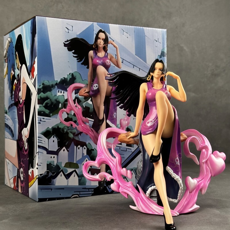 BT 女帝ワンピースフィギュア座り姿勢ハンコックモデル装飾品卸売大規模二次元アニメーションフィギュア|undefined