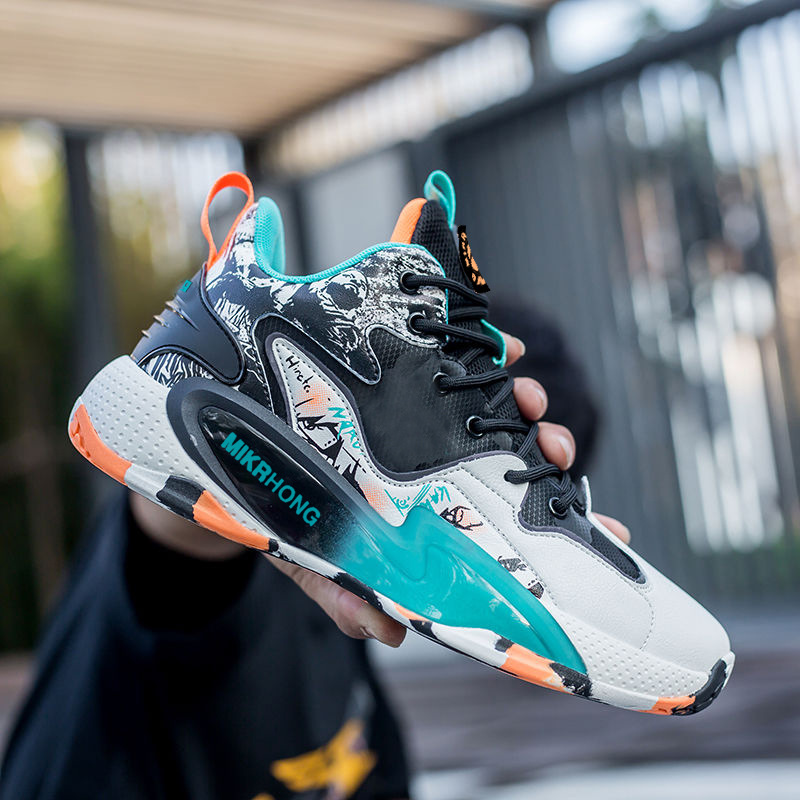 Chaussures en cuir pour hommes chaussures de Tennis baskets synthétiques Absorption des chocs baskets durables chaussures_voghion.com