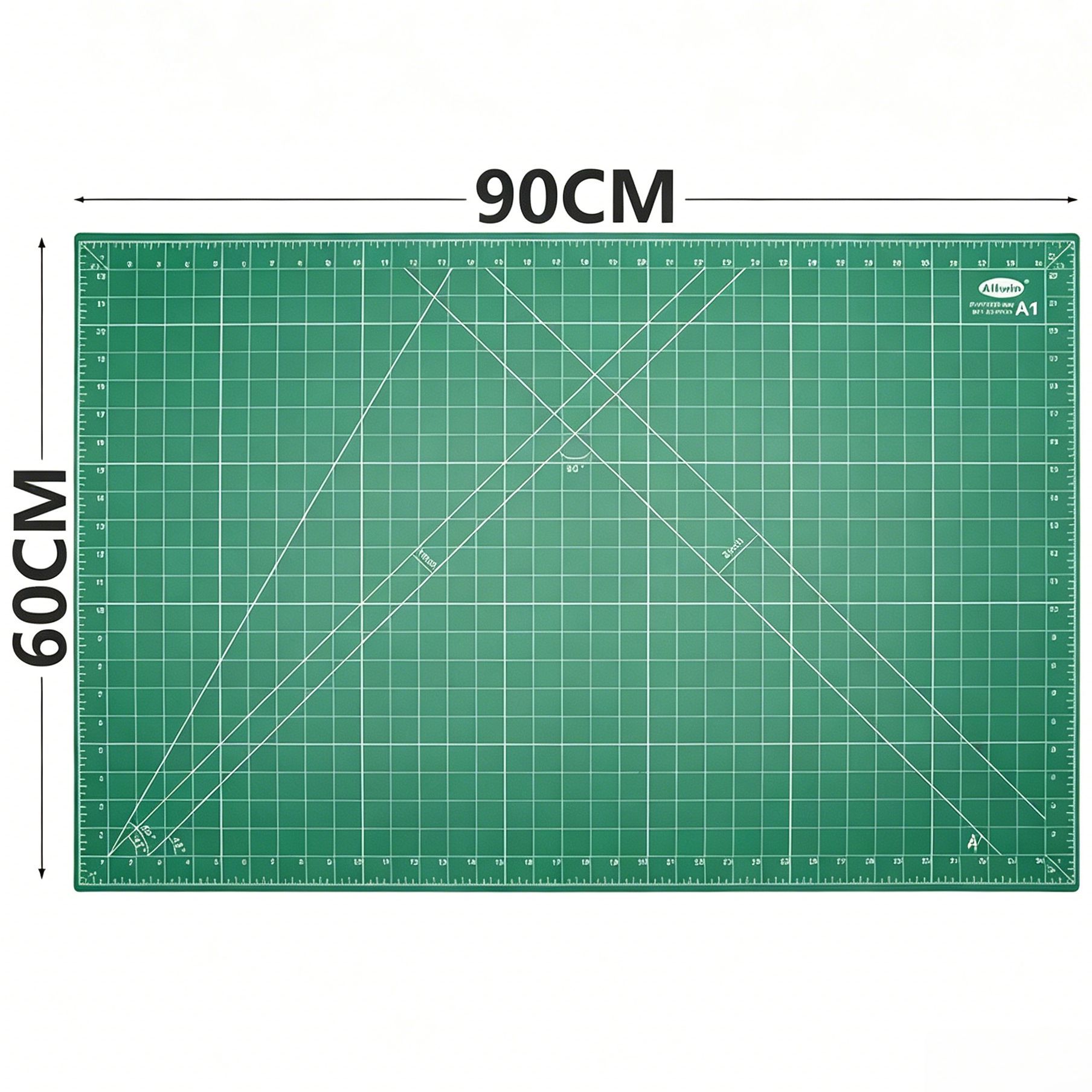 A1 ölçülü üçqatlı PVC kəsmə altlığı 90x60 sm