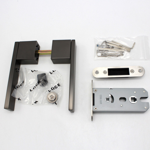 Zinc alloy inlaid split handle indoor door lock wholesale Italian simple ecological door lock bedroom door lock