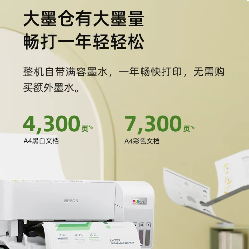 Многофункциональный принтер (Epson) 3556A, A4 для офиса