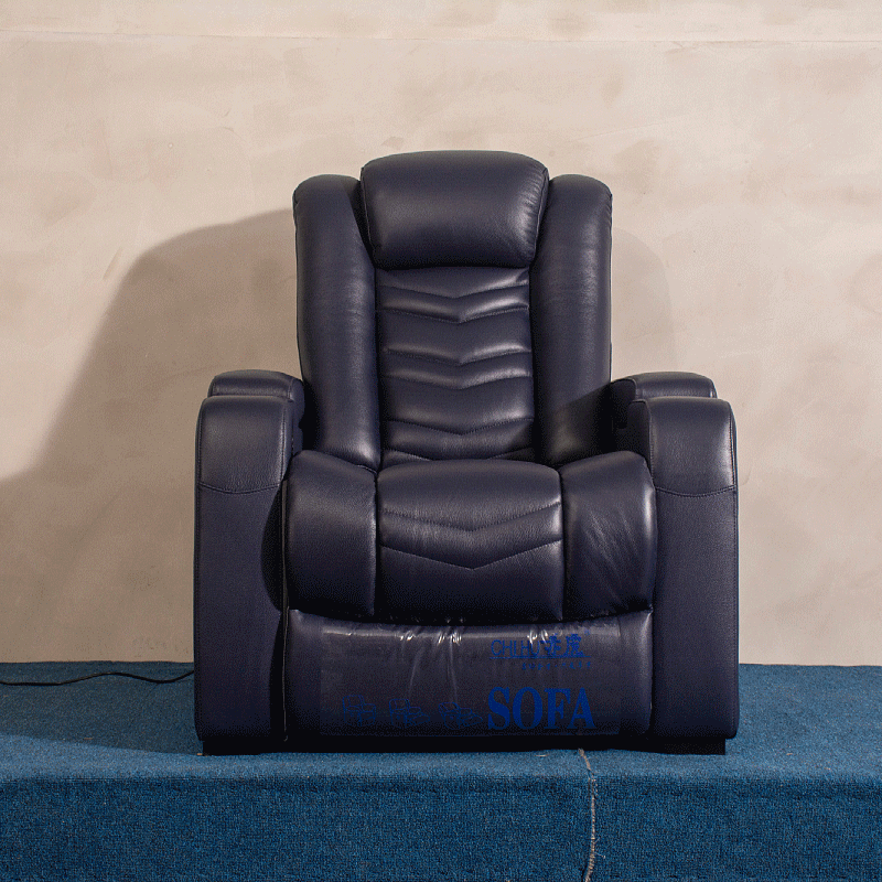 Space Electric Cabin Combination Living Room Smart Small Apartment Single Double Three-Seat Multi-Functional Theater Seat Leather Sofa