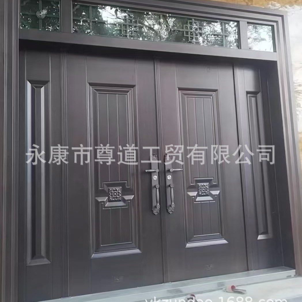 批发湖北仙桃锌合金入户大门潜江农村入户大门天门自建房大门