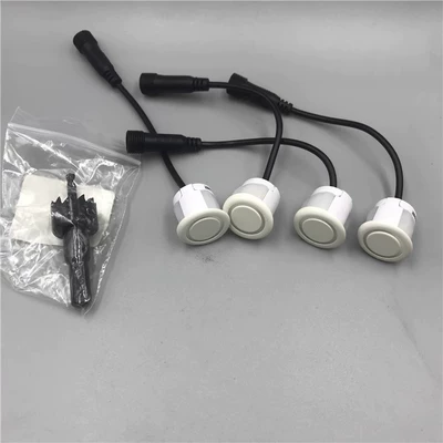 Iron General 18.8mm Reversing Radar Probe 14D12 Suitable for Multiple Car Models, Waterproof Front and Rear Sensing (Park radarı) - four-probes-with-drill-bits-please-note-the-color