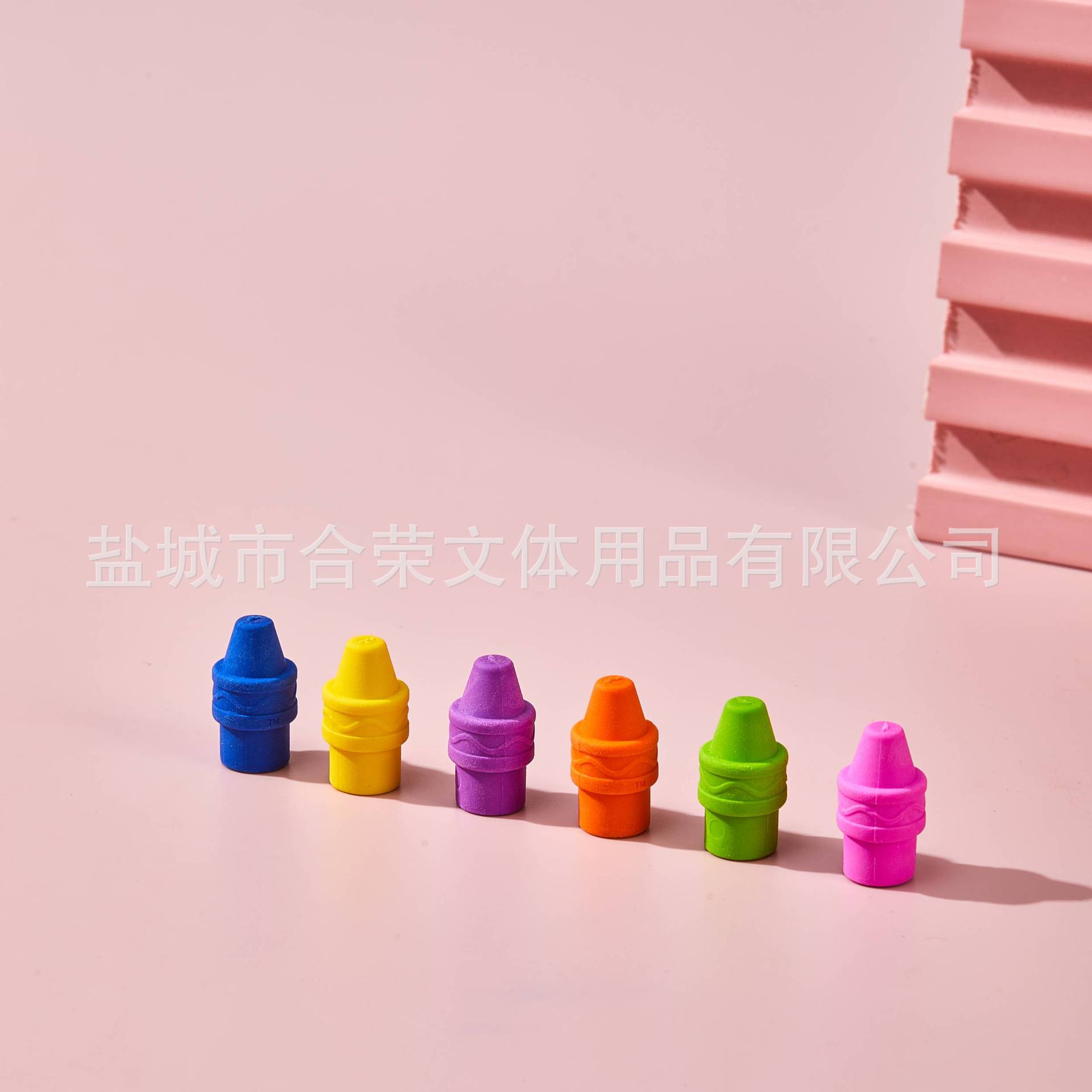 Capas de borracha reemplazables antiperdidas, capas de lápiz limpias sin dejar rastros, suministros creativos para estudiantes