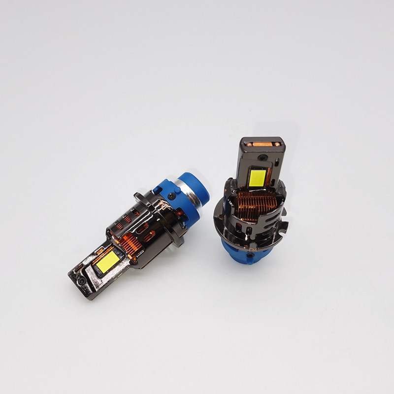 El D2S   D4S LED faro doble tubo de cobre conductor de calor de cobre puro reemplazo de la lámpara de xenón original resaltado