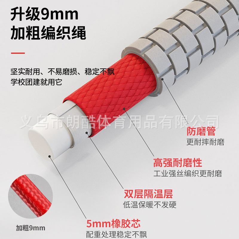 Competencia de saltar la cuerda en grupo para estudiantes de primaria, saltar la cuerda en grupo para niños, competencia de cuerda larga, saltar la cuerda para formar equipos de gran grupo, equipo deportivo.