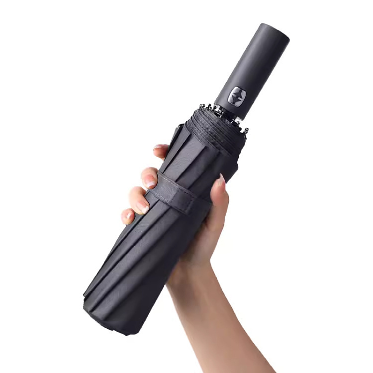 36-bone three-fold umbrella full-automatic vinyl business folding umbrella for men and women with large sunshade sunscreen advertising umbrella gift suit 36-bone three-fold umbrella full-automatic vinyl business folding umbrella for men and women with large sunshade sunscreen advertising umbrella gift suit