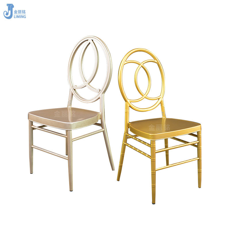 Creativo estilo ins Silla de bambú metal redondo trasero Phoenix silla restaurante occidental mesa y silla luz estilo de lujo comedor restaurante silla