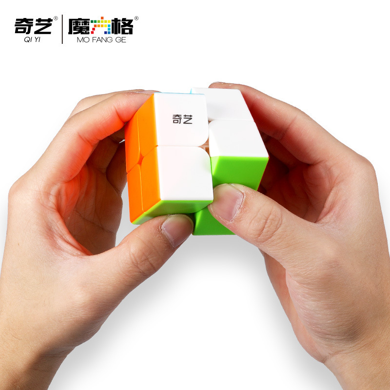 奇藝啓蒙s2二級 中英語対応 光る六色啓蒙S2級 入門レベル ルービックキューブ パズル|undefined