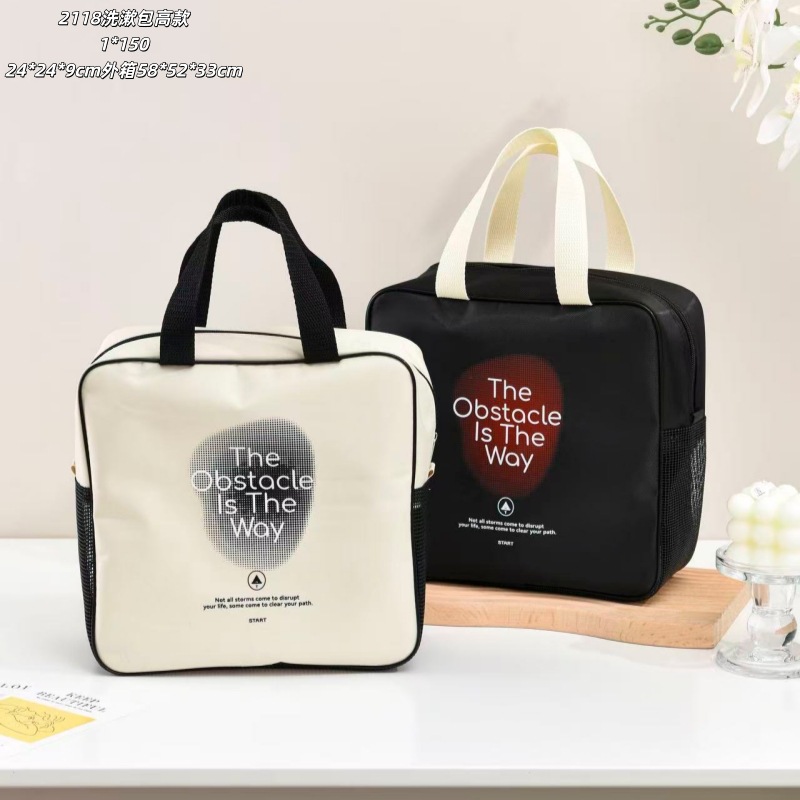 Neceser de Viaje Portátil de Algodón para Almacenamiento para Baño y Viajes image 23