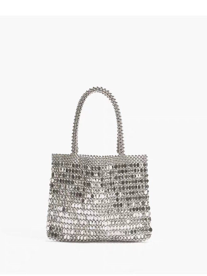Retro woven beaded bracelet handmade