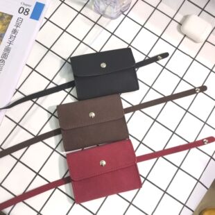 Ins Waist Bag Women's High-end Internet Celebrity Concave Style with Exquisite and Fashionable Mini Belt Decoration Waist Hanging Bag
