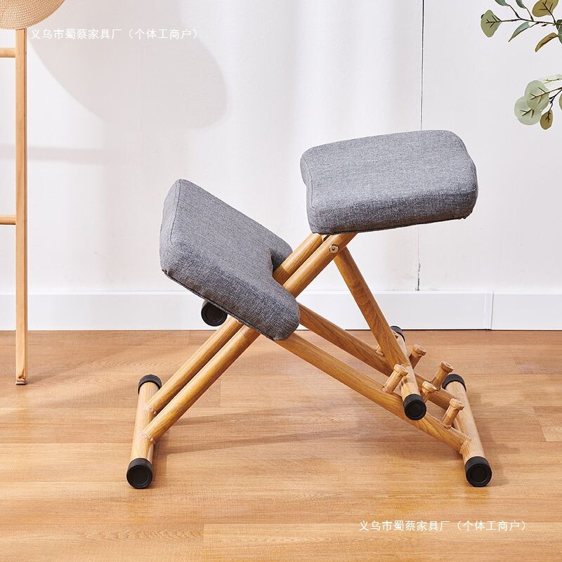 Children's posture correction chair, student anti-hunchback and anti-myopia study chair, home computer chair, kneeling chair, ergonomic chair