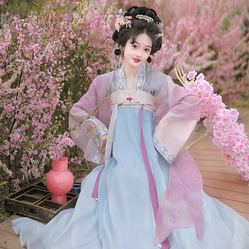 Оригинальная Hanfu женская супер-сказочная юбка Тан