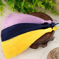 13cm垂直柔順穿珠流蘇古裝服飾 團扇配件書籤扇墜穗配飾掛件廠家