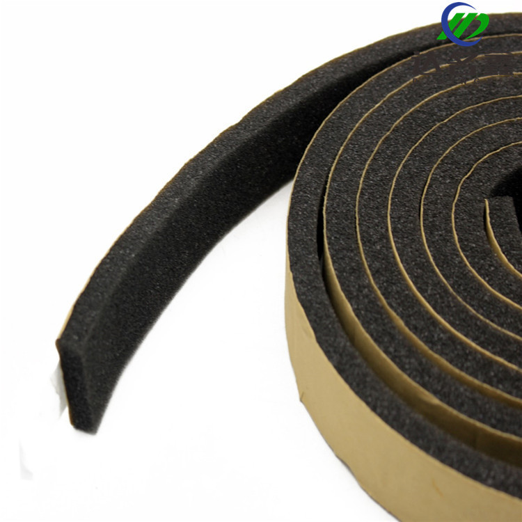 风管法兰空调橡塑阻燃胶条防火风管阻燃法兰密封胶条海绵密封圈