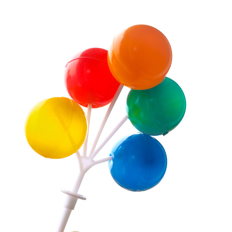 입체적인 다채로운 풍선 10개 세트